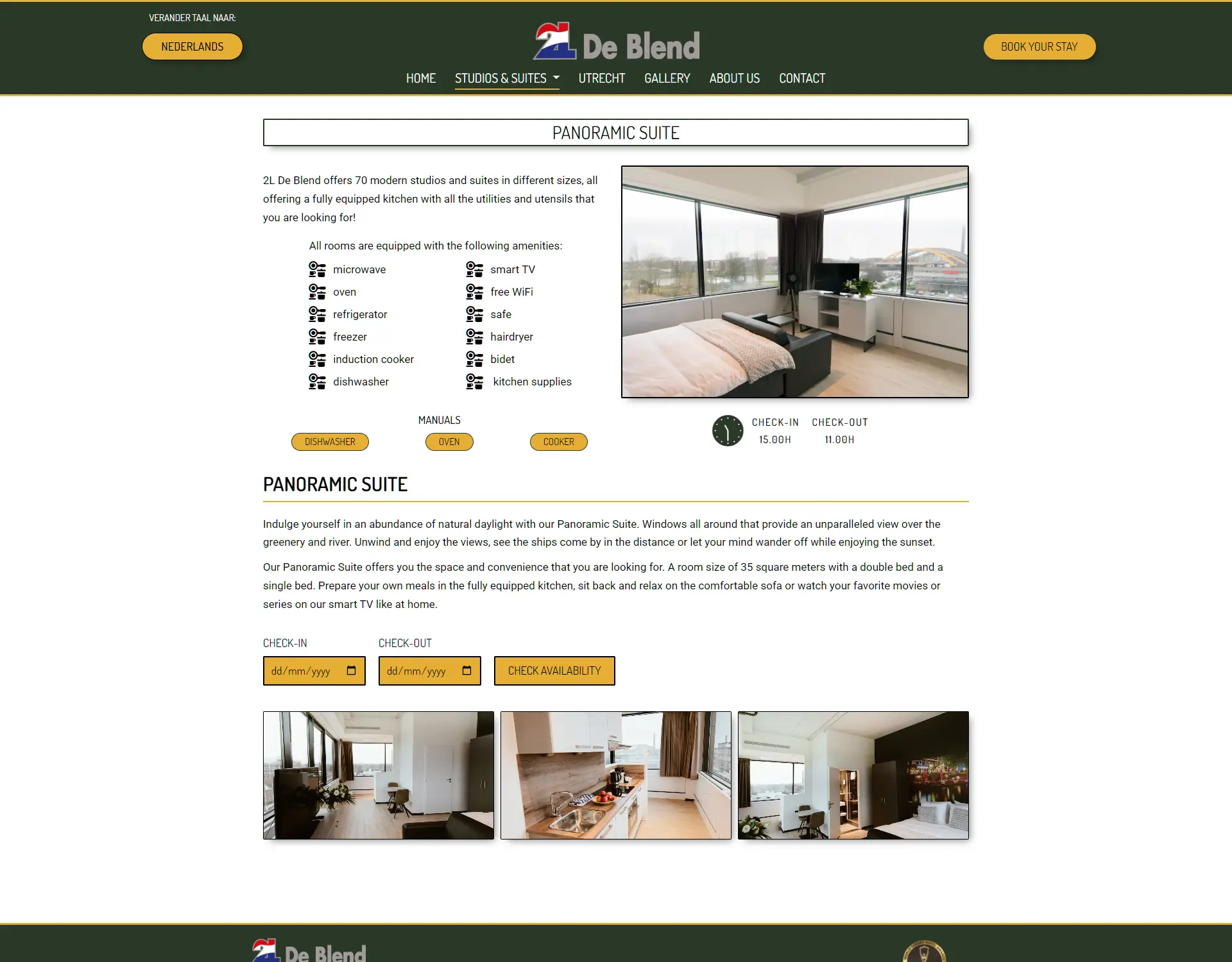 Panoramic Suite pagina van 2L de Blend
