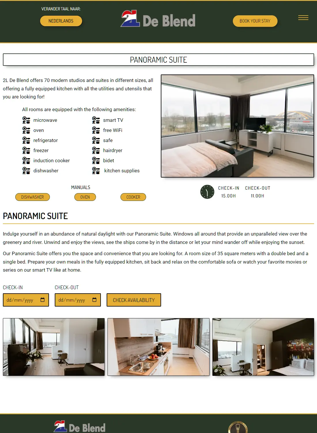 Panoramic Suite pagina van 2L de Blend